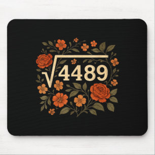 Mousepad Raiz Quadrada Engraçada 4489 67 Dito Engraçado de