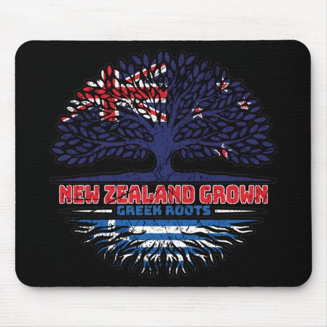 Mousepad Raízes de Árvores da Nova Zelândia na Nova Zelândi (Frente)