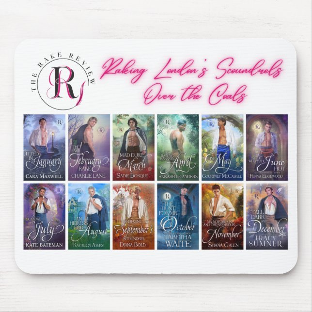 Mousepad Rake Review - branco (Frente)