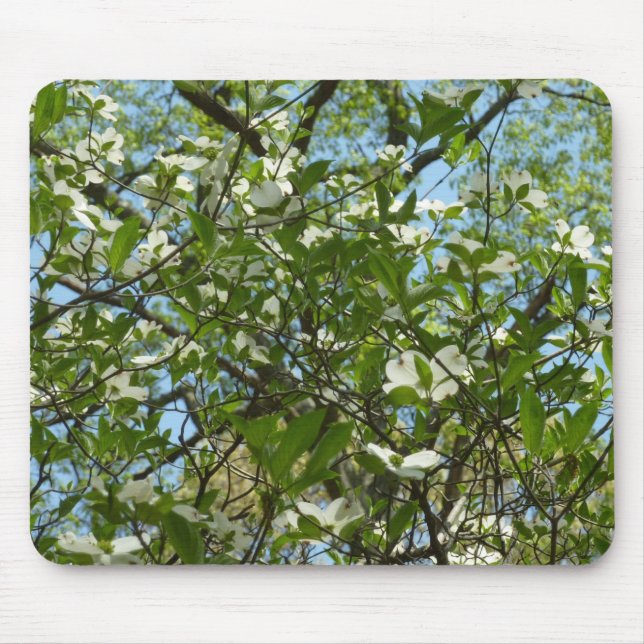 Mousepad Ramais de Primavera de Lagostas de Dogwood (Frente)