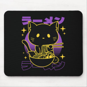Mousepad Ramen Cat Japonês