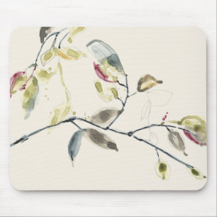 Mousepad Ramificação de Folha de Água