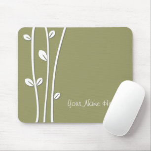 Mousepad Ramificações brancas salgadas