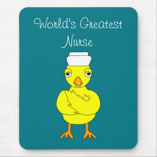 Mousepad Ramos de Pintinho de Enfermeiro Dobrados
