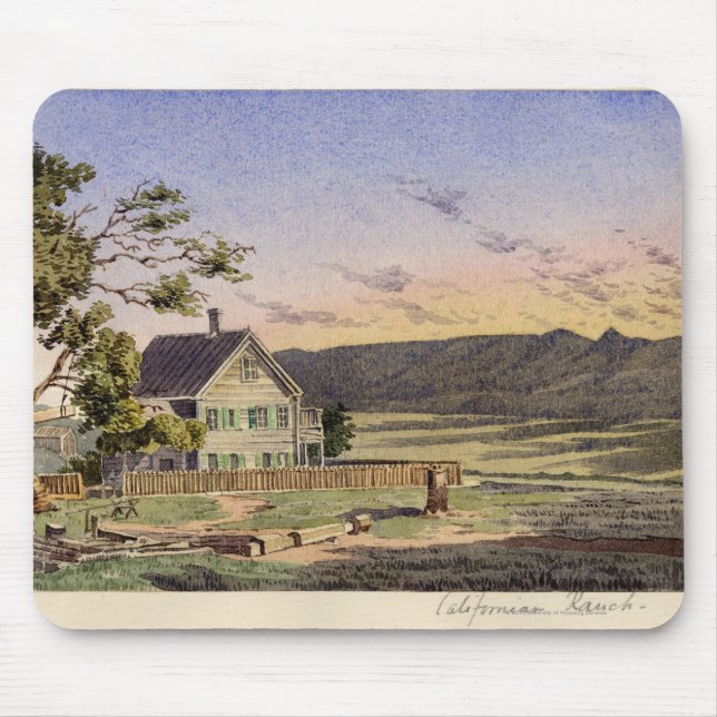 Mousepad Rancho californiano (Frente)