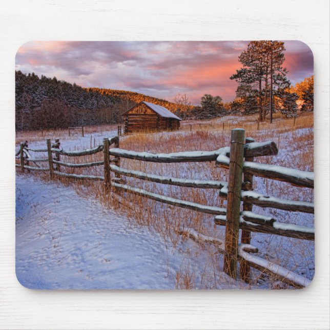 Mousepad Rancho da neve (Frente)