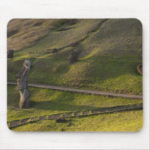 Mousepad Rano Raraku, Rapa Nui, Ilha de Páscoa, Chile