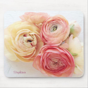 Mousepad ranunculus cores quentes