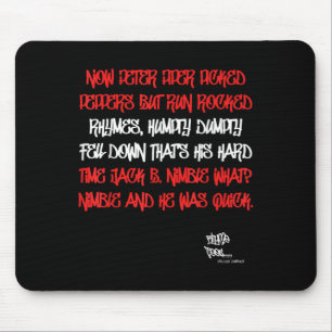 Mousepad Rap da Escola Antiga Hip Hop Peter Piper Cotação 8