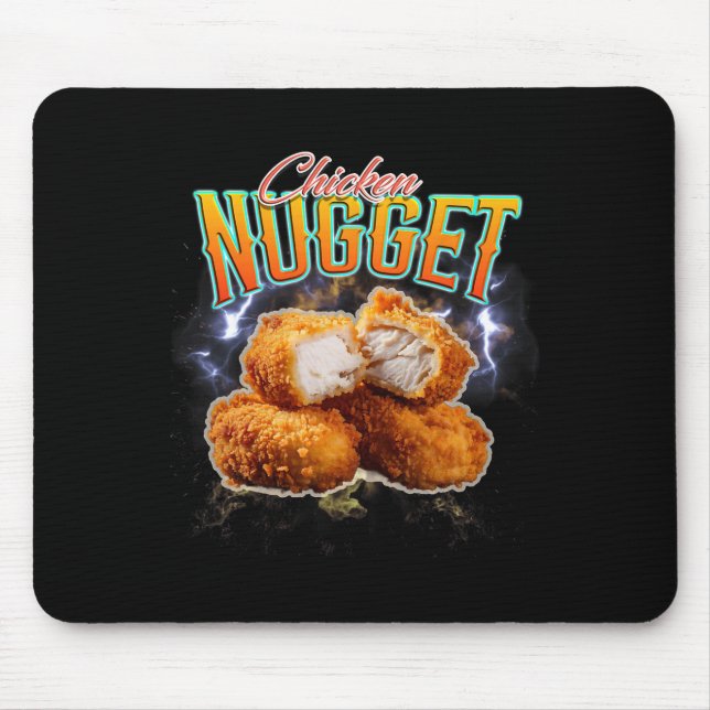 Mousepad Rap Pirata Funny Frango Nugget Vintage 90s  (Frente)
