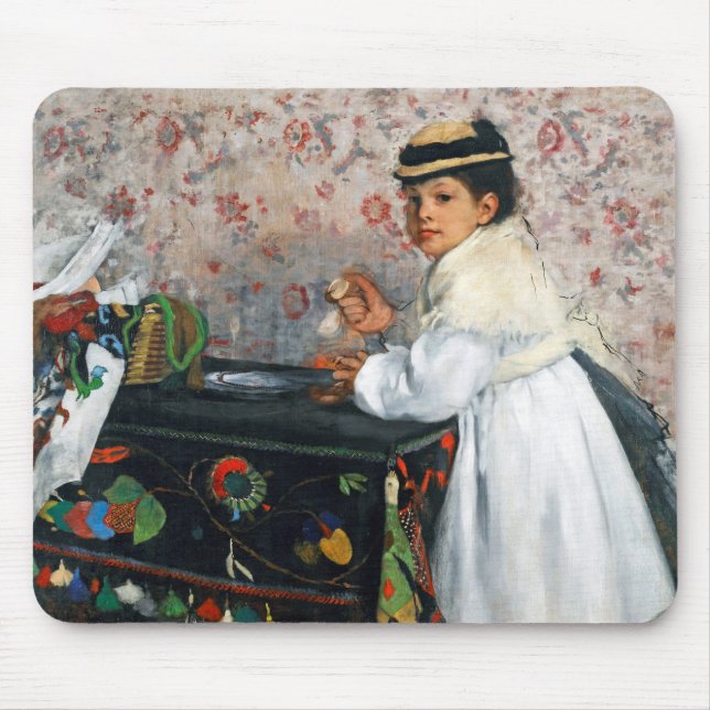 Mousepad Rapariga com chapéu, Edgar Degas (Frente)