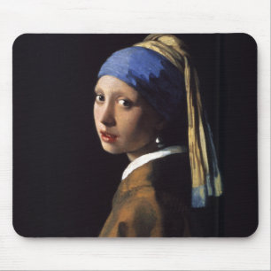 Mousepad Rapariga com pintura de orelha por Vermeer