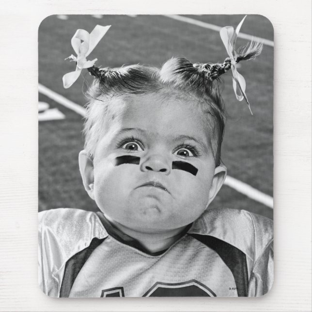 Mousepad Rapariga de Futebol (Frente)