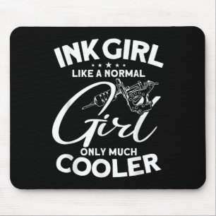 Mousepad Rapariga de Tinta - Tatuador Tatuador Tatuador do 