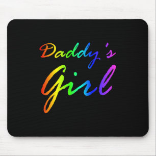 Mousepad Rapariga do Pai Rainbow Color