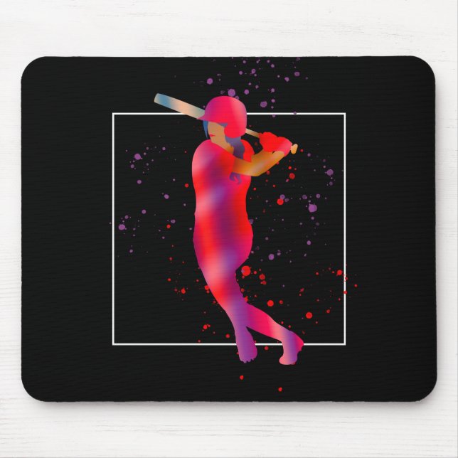Mousepad Rapariga no Bat (Frente)