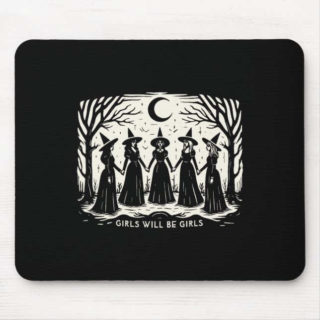 Mousepad Rapariga Será Rapariga Bruxa Feiticeira Maldita Ha (Frente)