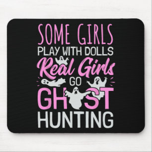 Mousepad Raparigas Fantasmas Caçando Mulheres Paranormais