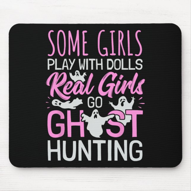 Mousepad Raparigas Fantasmas Caçando Mulheres Paranormais (Frente)
