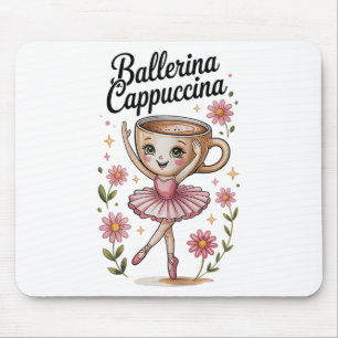 Mousepad Raparigas Memória Italiana Brainrot Ballerina Capp