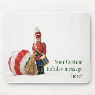 Mousepad Rapaz Drummer e Bola de Natal