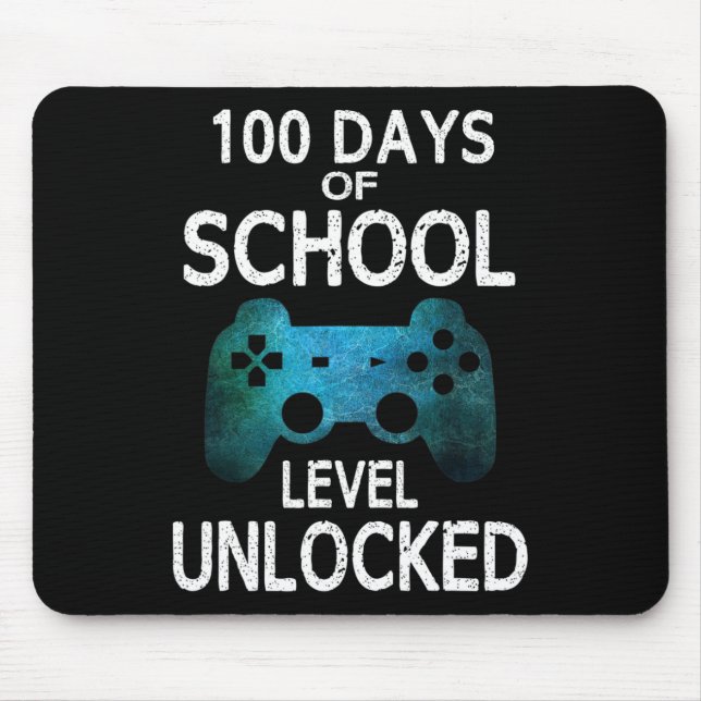 Mousepad Rapazes 100 Dias De Videos games De Jogadores De E (Frente)