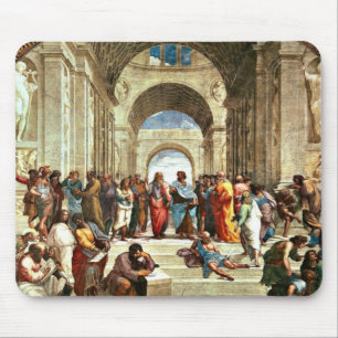 Mousepad Raphael: Escola de Atenas,