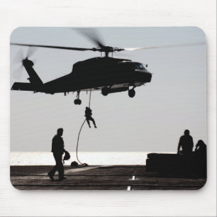 Mousepad Rápido-corda dos pessoais fora de um SH-60F