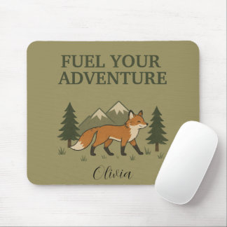 Mousepad Raposa Abasteça Sua Aventura