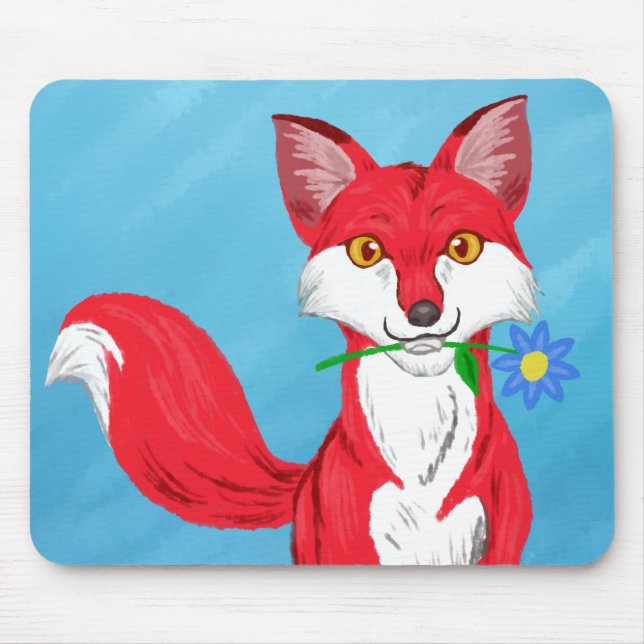 Mousepad Raposa Feliz (Frente)