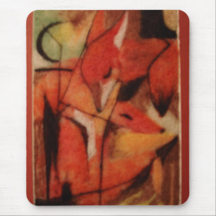 Mousepad Raposas vermelhas
