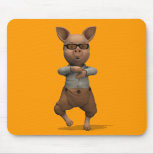 Mousepad Rapper Pig