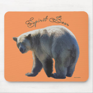 Mousepad Rare Kermode Bear Wildlife Design