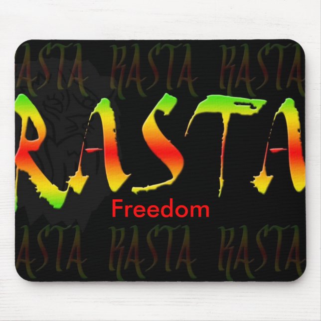 Mousepad RASTA-2, liberdade (Frente)