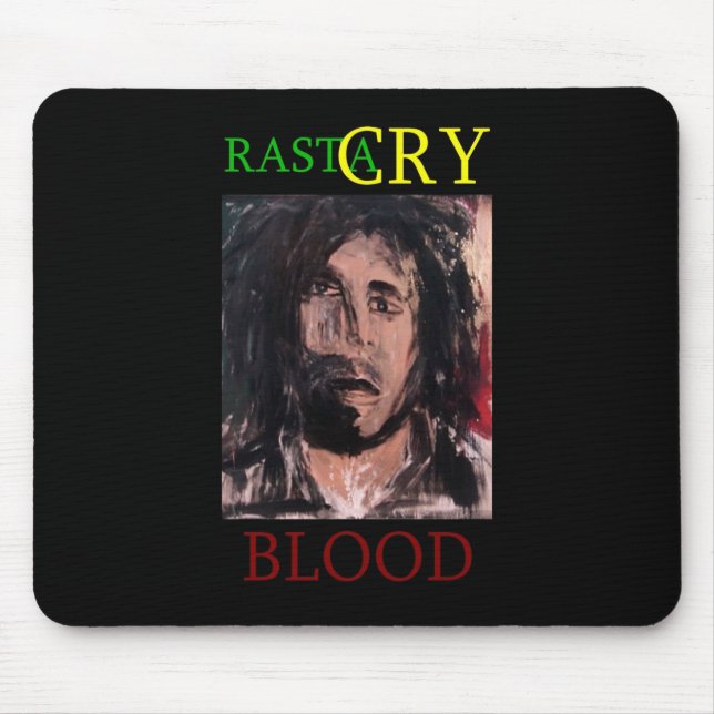 MOUSEPAD RASTA CHORA SANGUE (Frente)