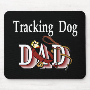 Mousepad Rastreando Presentes de Pai de Cães