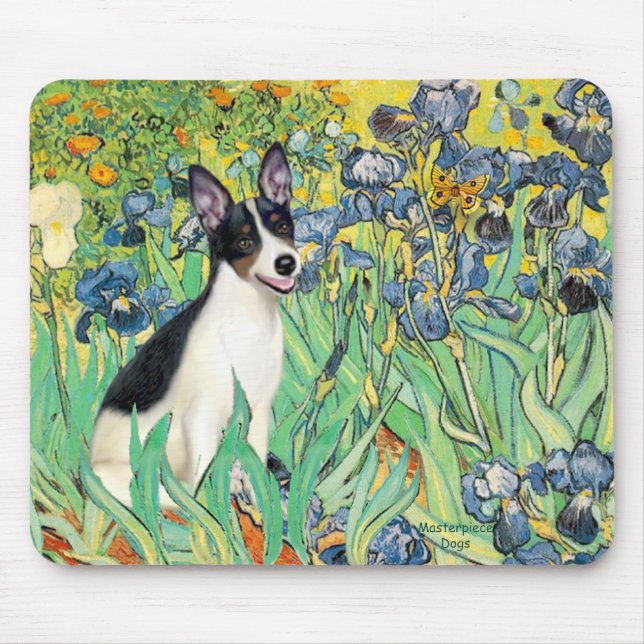 Mousepad Rat Terrier - Íris (Frente)