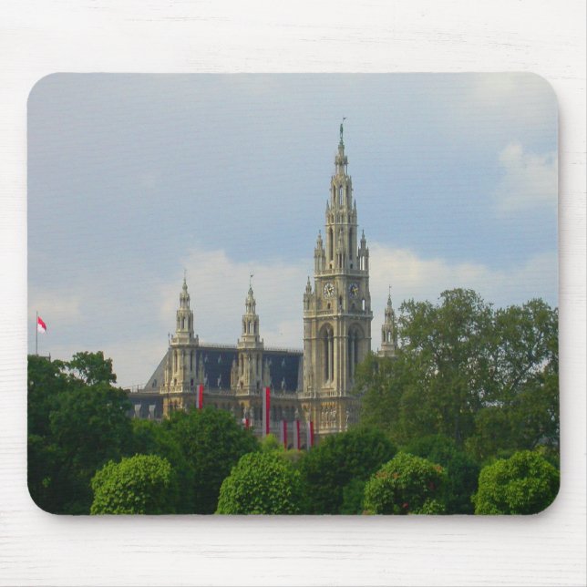 Mousepad Rathaus, Viena Áustria (Frente)