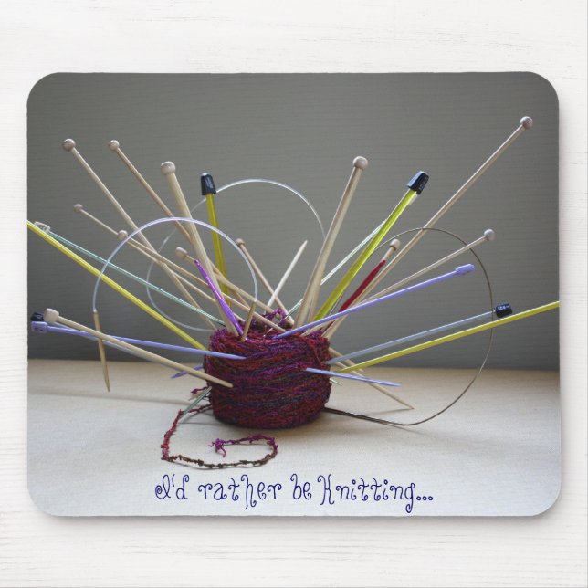 Mousepad Ratherbeknitting (Frente)