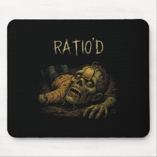 Mousepad Ratio'd Teag Meme Funny Zombie Npc Ratioed Gamer H