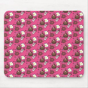 Mousepad Rato 3D Personalizado Sprinkle Frosted Breakfast