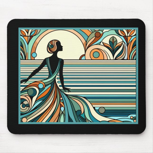 Mousepad Rato Art Déco (Frente)