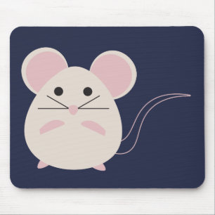 Mousepad Rato bonito no tapete do rato