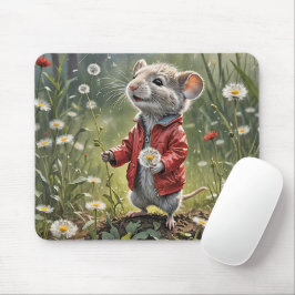 Mousepad Rato Com Dandelion
