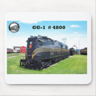 Mousepad Rato da Locomotiva da Pensilvânia GG-1 #4800
