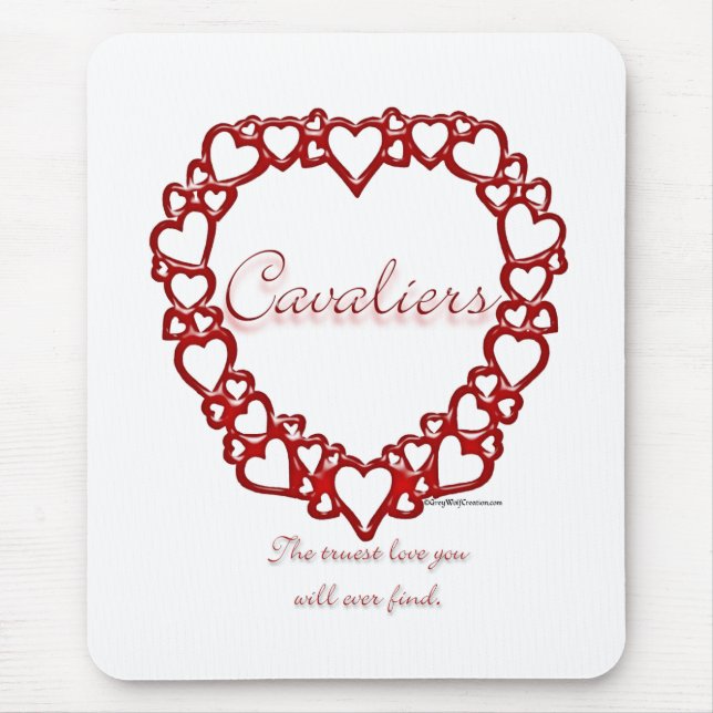 Mousepad Rato de Amor Verdadeiro Cavalier (Frente)