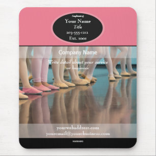 Mousepad Rato de Apoio Promocional de Ballet - HAMbyWG