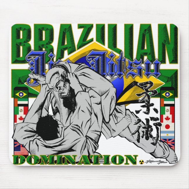 Mousepad Rato de BJJ (Frente)