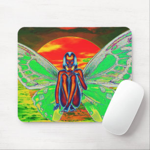 Mousepad Rato de Borracha Crepúsculo Azul