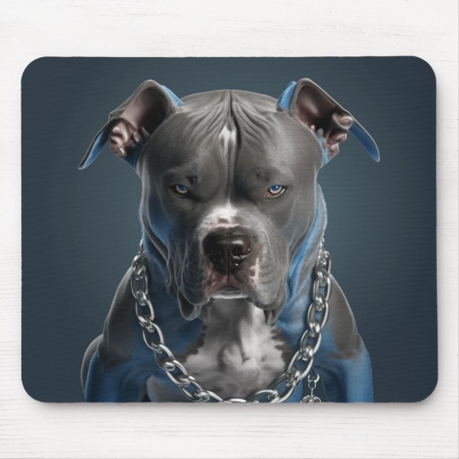 Mousepad Rato de Cachorro Pad American Stafford (Frente)